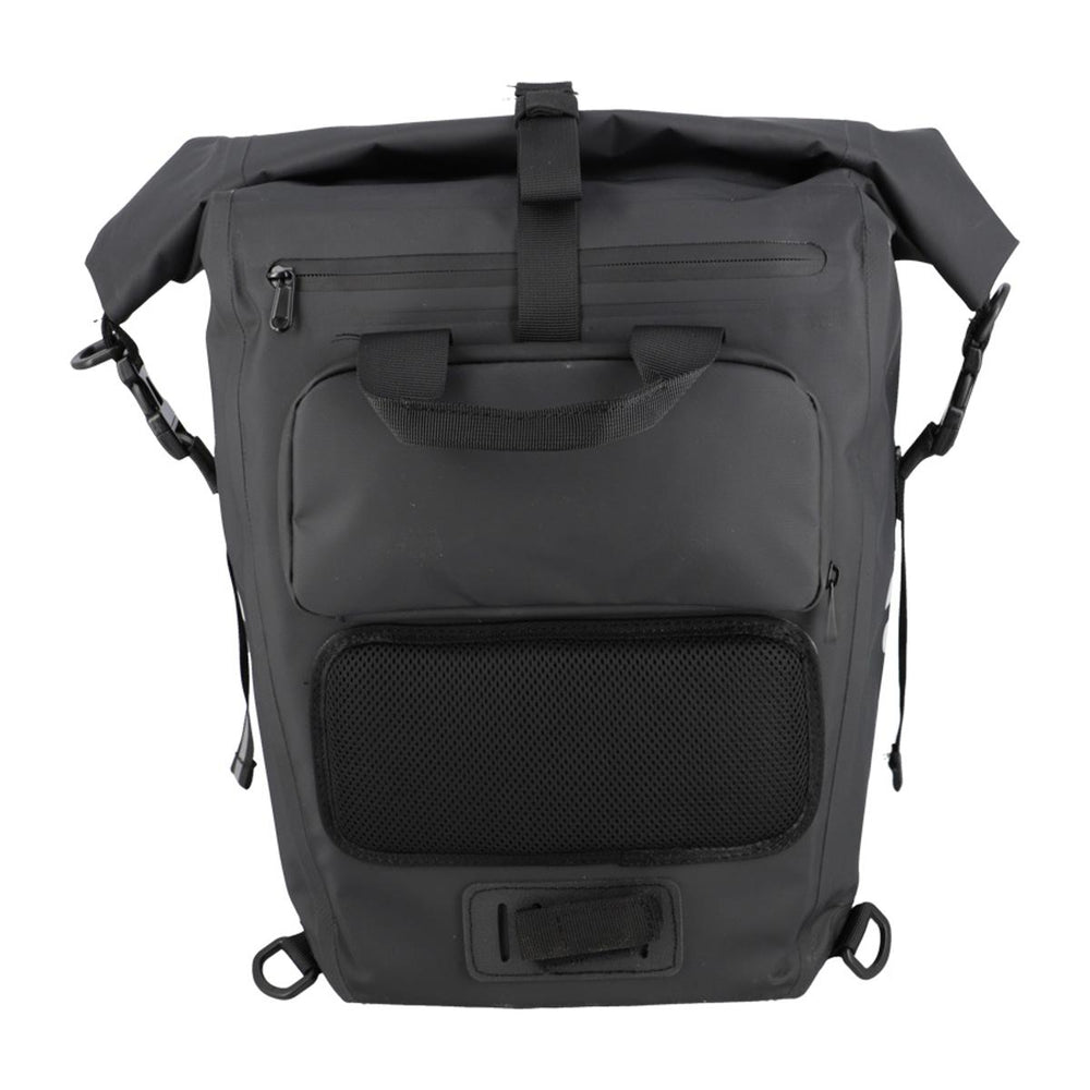 Sacoche de porte-bagage convertible sac à dos KHEAX Ventoux II 30 L - Noir