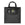 Sacoche shopper vélo Basil Mira 17 L – la sacoche noir chiné vue de profil