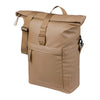 Sacoche vélo Basil Brooklyn MIK Hooks 17 L coloris Sable – vue trois quarts