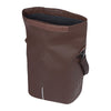 Sacoche vélo Basil City Shopper MIK Hooks 16 L coloris Roasted Brown – vue de profil, interieur