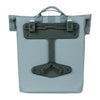 Sacoche vélo Basil City Shopper MIK Studs 16 L coloris Graphite Blue – dos et plots de fixation MIK Studs