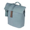 Sacoche vélo Basil City Shopper MIK Studs 16 L coloris Graphite Blue – vue trois quarts