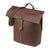 Sacoche vélo Basil City Shopper MIK Studs 16 L coloris Roasted Brown – vue trois quarts