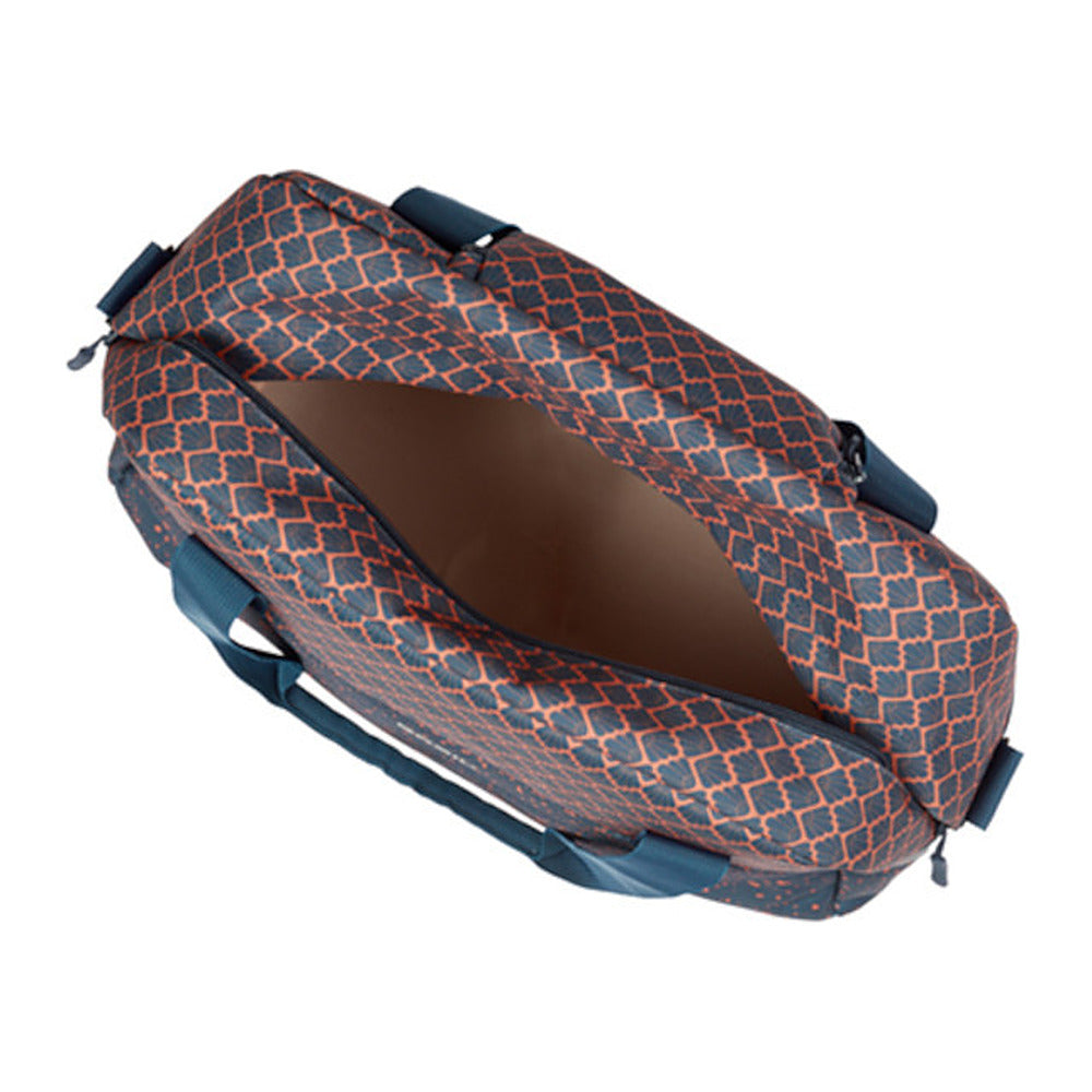 Sacoche vélo Basil Flair 18 L coloris Navy – doublure interieure imprimee