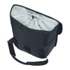 Sacoche vélo Basil Go 16 L coloris Noir – poches laterales elastiquees