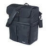 Sacoche vélo Basil Move MIK Studs 15 L coloris Noir – vue trois quarts avec bandouliere