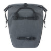 Sacoche vélo Basil Navigator Storm L MIK Hooks 31 L coloris Noir – dos et crochets MIK Hooks