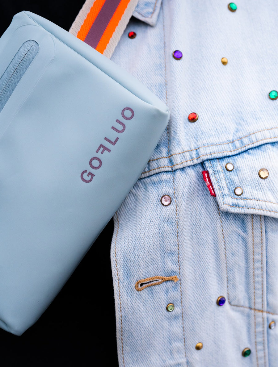 Sacoche Gofluo Houston 2.0 bleu ciel