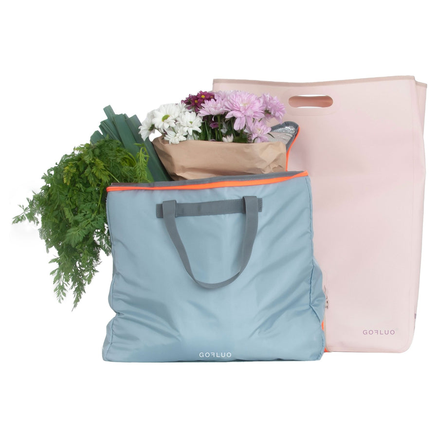 Sacoche Gofluo Houston 2.0 vieux rose, sac isotherme amovible