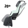 Siège vélo enfant arrière Bobike Go Maxi inclinable porte-bagages - Marshmallow Mint