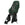 Siège vélo enfant arrière Urban Iki BIO - Momigara montage cadre coloris Vert/Noir sur fond blanc