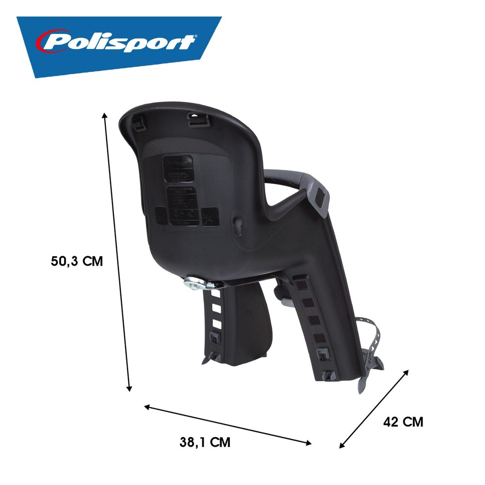 Dimensions du Polisport Bilby Junior : 38,1 x 50,3 x 42 cm