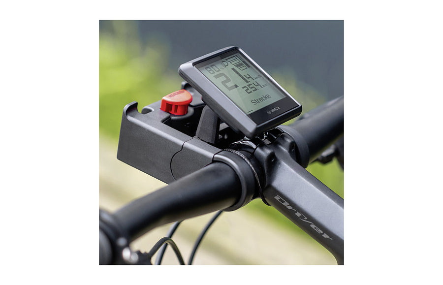 Ecran Bosch Intuvia et fixation KlickFix sur le meme cintre