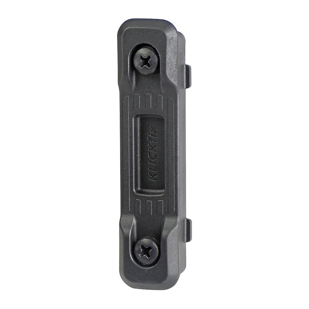 Support de fixation KlickFix Duo pour cadre et fourche – Duo à visser dans le cadre – la platine Duo extra plate, vue de face