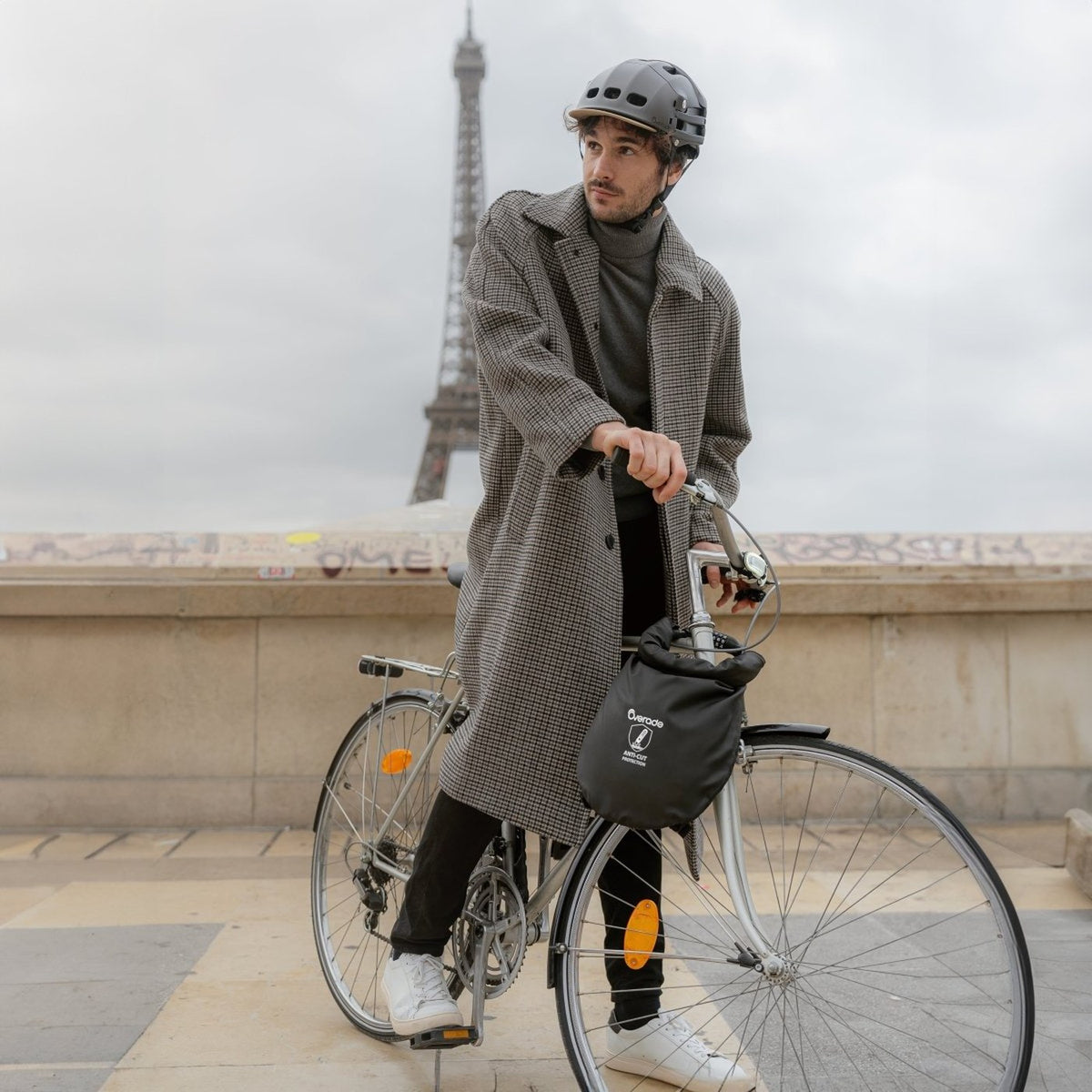 Traceur antivol vélo Overade AirFlec, support AirTag x2 FAQ