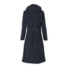 Trench-coat de pluie vélo Basil Mosse femme coloris Bleu Nuit - vue de dos