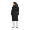Trench-coat de pluie vélo Basil Mosse femme coloris Jet Black - portee de dos