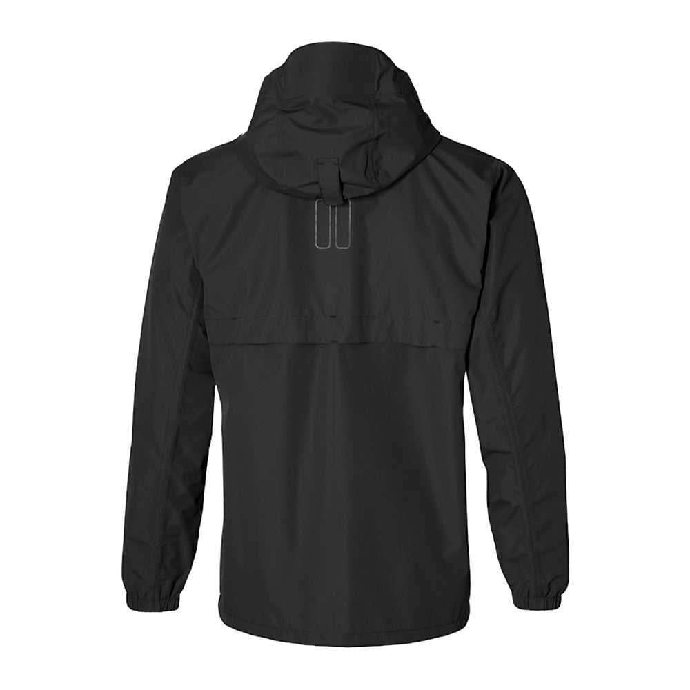 Veste de pluie vélo Basil Hoga unisexe coloris Noir - vue de dos
