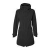 Veste de pluie vélo Basil Mosse Parka femme coloris Noir - detail du tissu