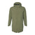 Veste de pluie vélo Basil Mosse Parka homme coloris Vert Olive - vue de face