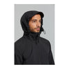 Veste imperméable vélo Basil Skane homme coloris Noir - capuche amovible