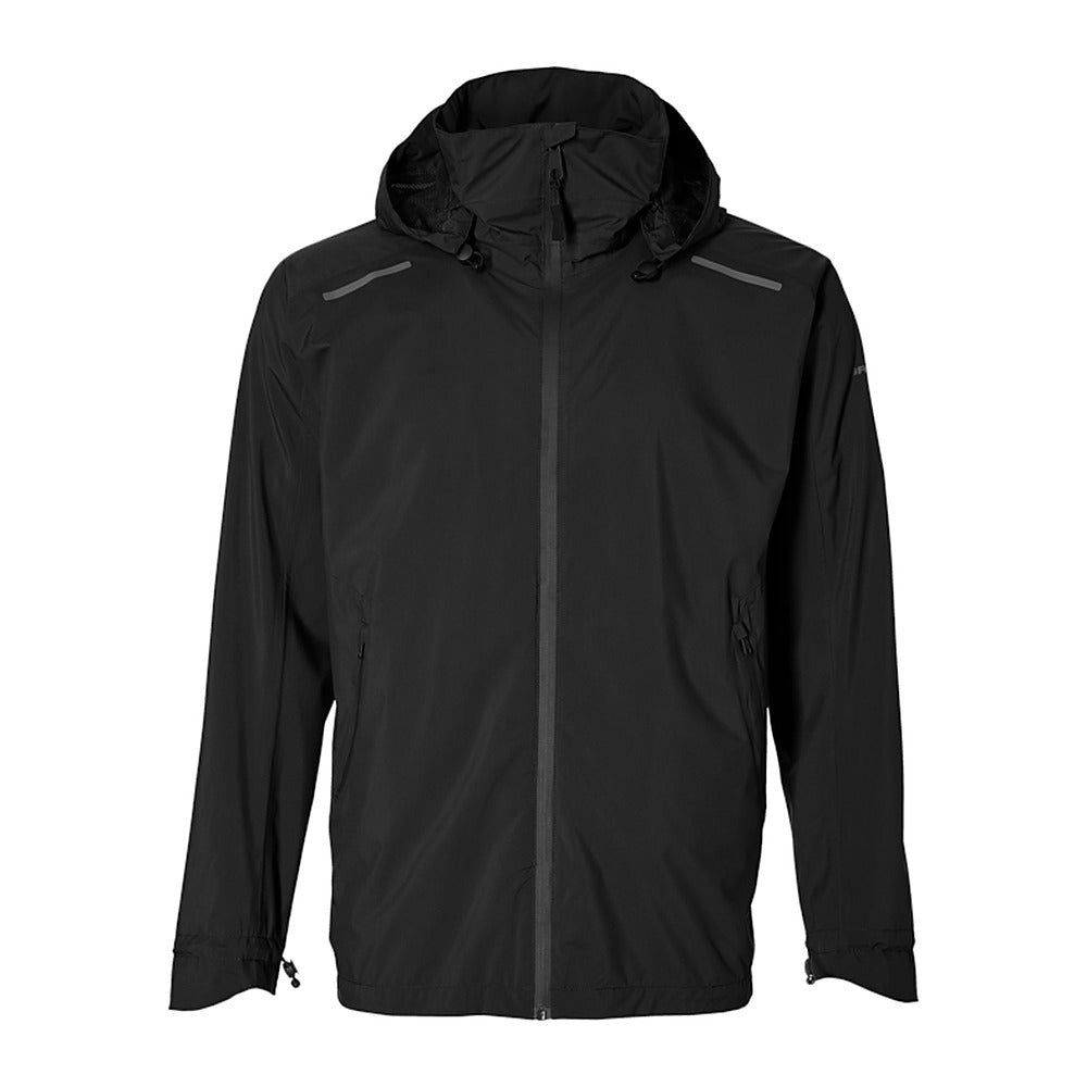 Veste imperméable vélo Basil Skane homme coloris Noir - vue de face