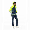 Veste vélo légère Urban Circus REPOP Light Bleu/Jaune motif photo 3