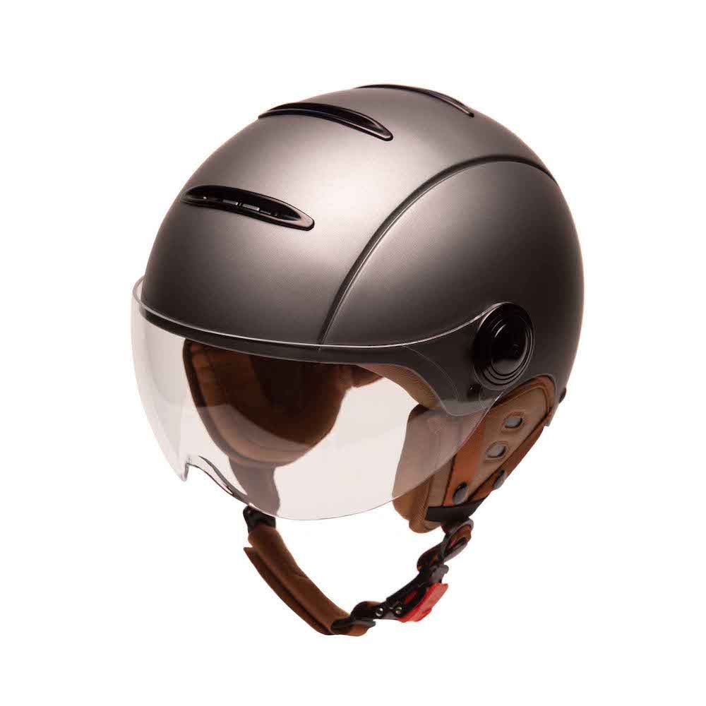 Marko Helmets Casque Velo Ville Femme Avec Visiere Casque Mârkö