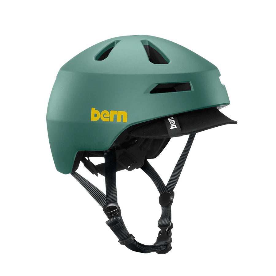casque de vélo urbain Bern Brentwood 2.0 matte vert forest